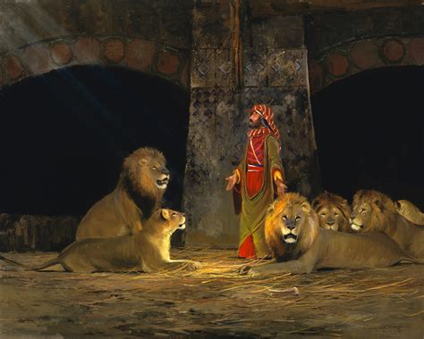 Daniel In The Lions Den — Coleman Art