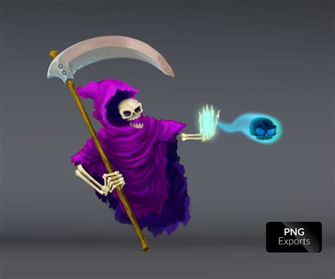 Grim Reaper Character Sprite Game Art Partners