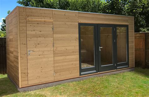 5m X 3m Garden Office With Storage Shed