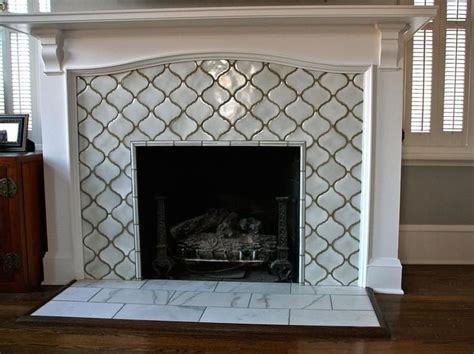 Moroccan Lattice Tile Fireplace Yes Please 1000 In 2020 Fireplace