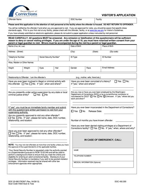 2013 2024 Form Wa Doc 20 60 Fill Online Printable Fillable Blank