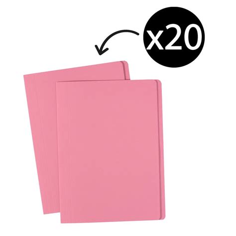 Avery Manilla Folder A4 320x241mm Pink Pack 20 Winc