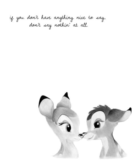 Bambi Quote Bambi Movie Quotes Quotesgram It Makes Long Ears And