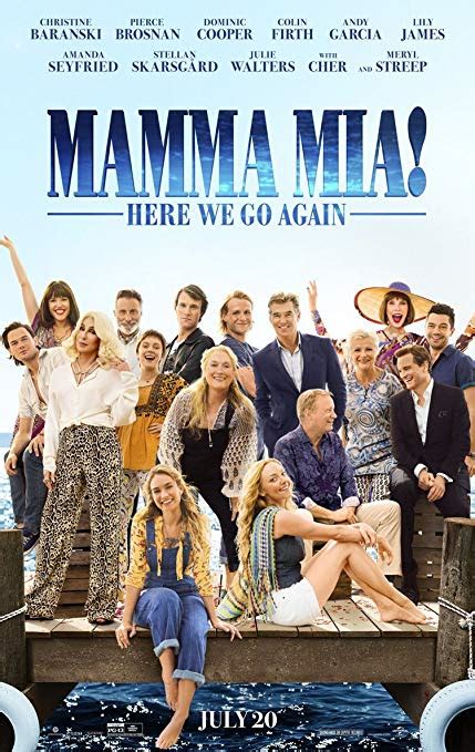 Song Of The Day Dancing Queen Cast Of Mamma Mia Here We Go Again Meet Me In Montauk