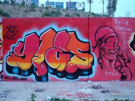 Graffiti De Yle Y Dris En Lugar Desconocido Subido El Lunes 31 De