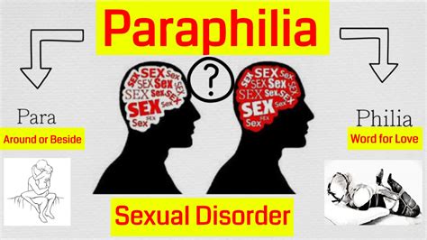 paraphilia sexual disorders list treatment and types hindi youtube