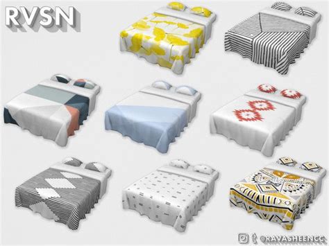 Ravasheens Nothing Else Mattress Double Bed Sims 4 Sims 4 Cc