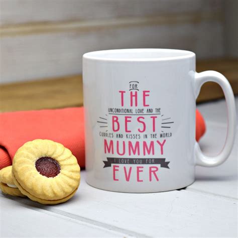 Personalised Best Mummy Ever Secret Message Mug Ts For Mum Mother