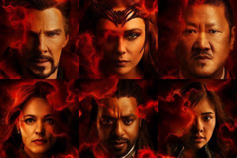 Nuevos Posters Individuales De Doctor Strange In The Multiverse Of