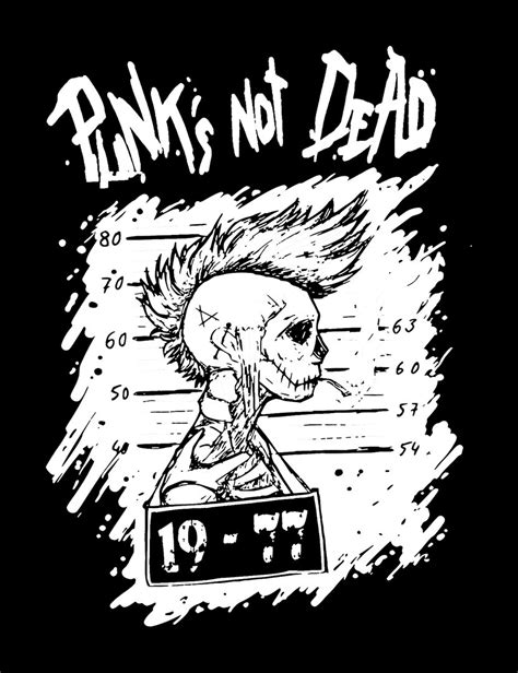 Punks Not Dead Patch Printed Laketown Records Onlineshop