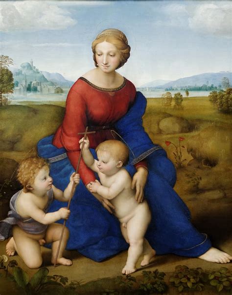 The Madonna Of The Meadow By Raffaello Sanzio Raphael