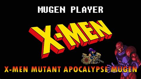 X Men Mutant Apocalypse Mugen Preview Youtube