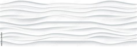 White Wavy Panel Seamless Texture Background Stock Vector Adobe Stock
