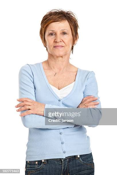 Slim Skinny Older Woman Stock Fotos Und Bilder Getty Images