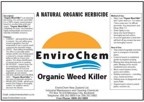 Organic Weed Killer Enviro Chem