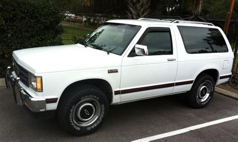 1986 Chevrolet S10 Blazer 2wd Auto 28 V6 Tahoe Lt Edition 2 Door Suv