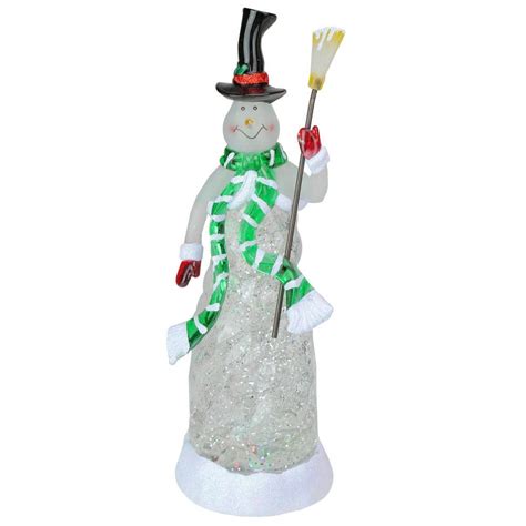 Northlight Led Lighted Color Changing Snowman Christmas Glittering Snow