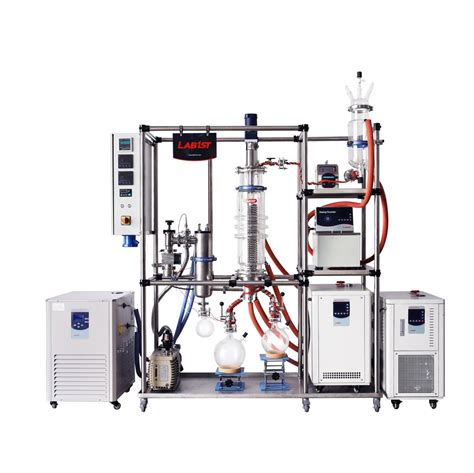 Hybrid Wiped Film Molecular Distillation Unit Labfirst Scientific