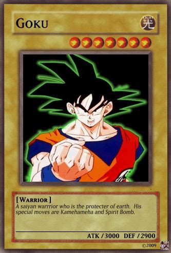 Maybe you would like to learn more about one of these? Goku card by urkel8534 on DeviantArt