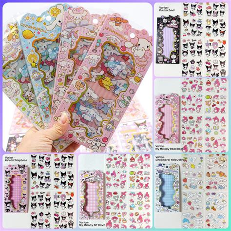 Jual Gem Stiker Kuromi My Melody Cinnamoroll Pet Decoration Sanrio