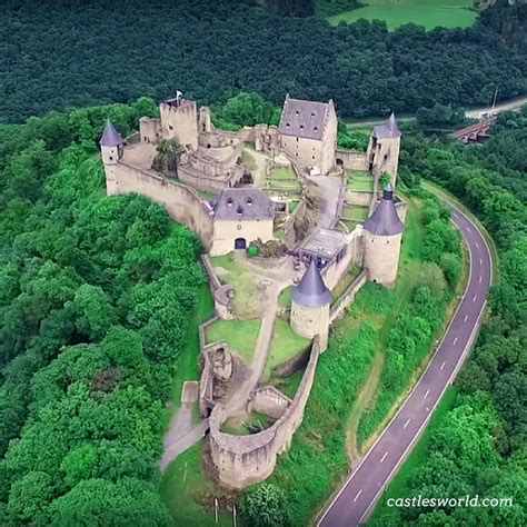 Bourscheid Castle Luxembourg With More Than 1000 Years Of History
