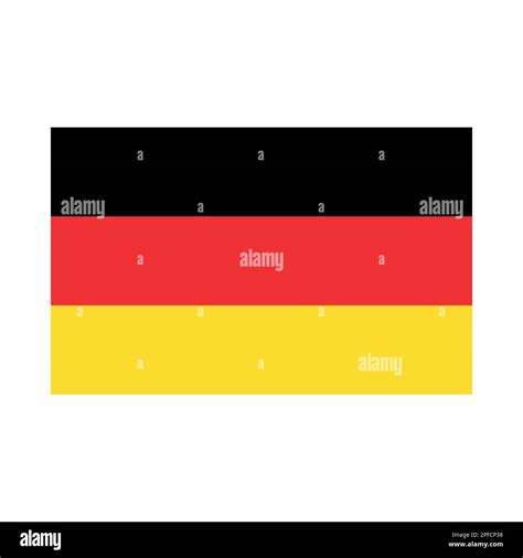 Vector Flat German Flag Stock Vector Image And Art Alamy
