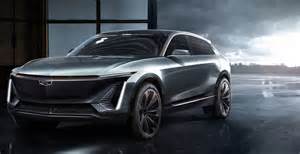 Cadillacs First Electric Car Revealed In April The News Wheel