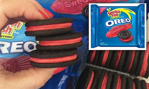 New Limited Edition Oreo Cookies With Swedish Fish Flavored Filling