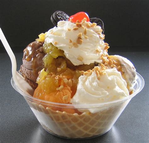 We recently made a couple and see how to make an ice bowl for entertaining and keeping shrimp cold during a party. Carter's Ice Cream - Menu