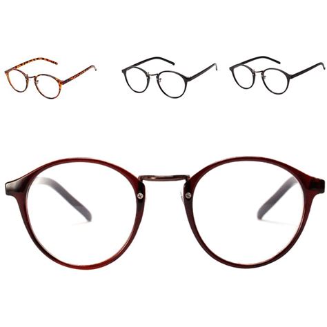 Fashion Mens Womens Nerd Glasses Clear Lens Eyewear Unisex Retro Eyeglasses Spectacles Eyewear