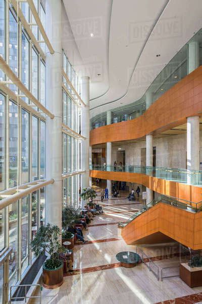 Lobby Of Gonda Building At Mayo Clinic Rochester Minnesota United
