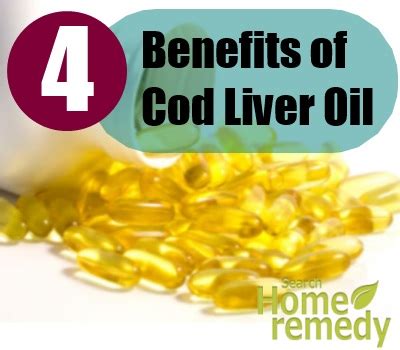 In the past, people would only consume cod liver oil benefit #1: 4 Top Benefits of Cod Liver Oil - Cod Liver Oil Advantages ...