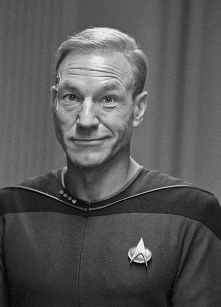 Picard With A Toupee Patrick Stewart Make Up Test Captain Picard