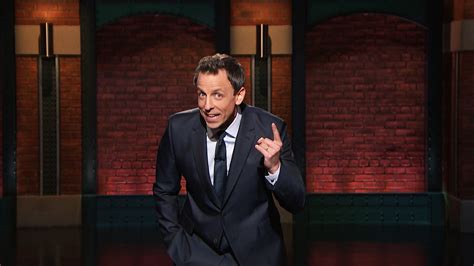 Watch Late Night With Seth Meyers Highlight Marilyn Mansons Sex Confession Rockefeller Tree