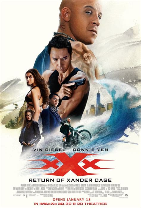 Earlier posts were way off, like many hours off. xXx: Return of Xander Cage | HubPages