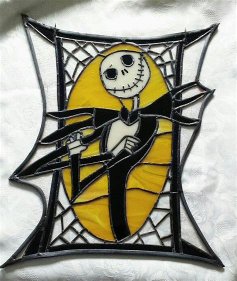 Nightmare Before Christmas Stained Glass Stained Glass Christmas