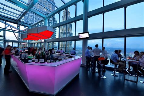 Perched on the 57th floor of petronas tower 3, the venue comprises of three distinct spaces, each encapsulating di. #BarHopping: Come Hang At These 7 Rooftop Bars With The ...