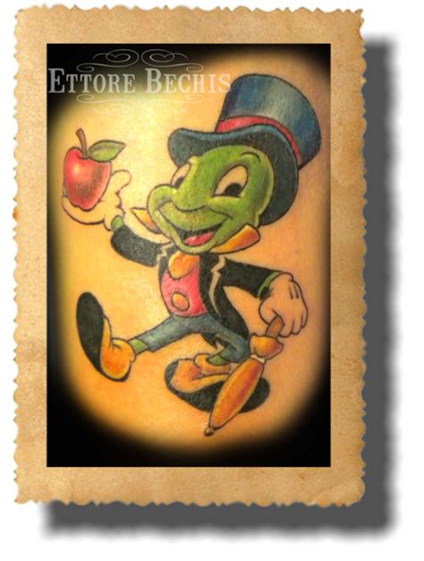 Jiminy Cricket Jiminy Cricket Disney Tattoos Horror Artwork