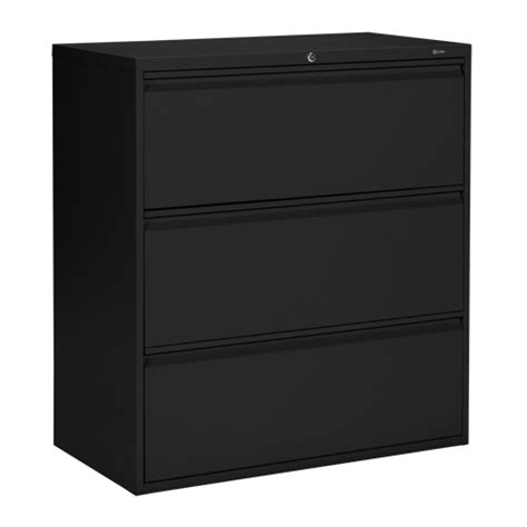 Our mobile options provide flexibility to move storage where it is needed. GLOBAL 3-High Lateral File Cabinet OP905 (MVL1936P3 BLK ...