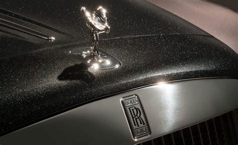 A Bespoke Rolls Royce Ghost That Is Painted With 1000 Crushed Diamonds