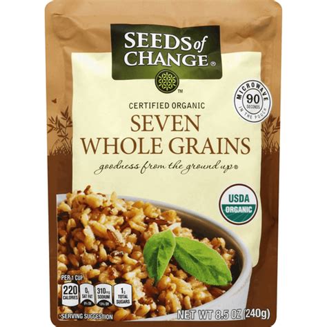 Maybe you would like to learn more about one of these? Seeds of Change™ Organic Seven Whole Grains Rice 8.5 oz ...