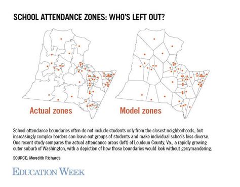New Tool Maps School Attendance Zones Across Us School Attendance