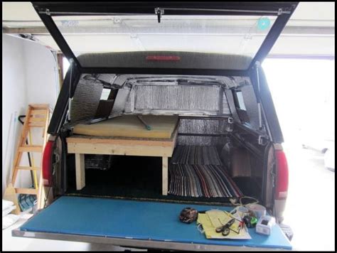 When we camp in our truck bed we do a few things: Insulated truck bed (Reflectix) | Truck canopy, Truck bed ...