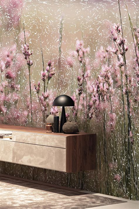 The counterpart came in the shape of floral pattern ornaments inspired by historical examples like the renaissance, baroque or art nouveau. Floral Wallpaper Flower Wallpaper Contemporary Mural Pink ...
