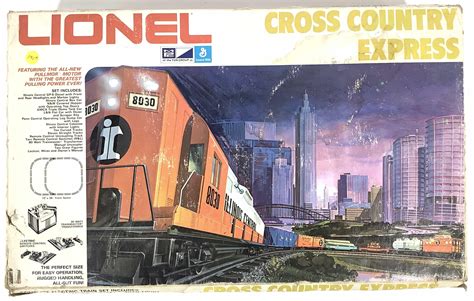 Lot Lionel 0 Cross Country Express Train 8030 Diesel