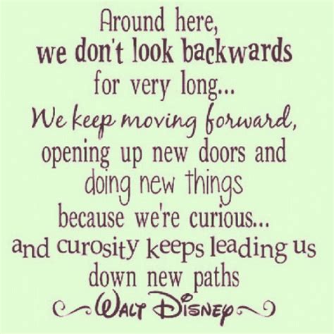 Lewis is a brilliant inventor who meets a mysterious stranger named wilbur robinson who whisks him away in a time machine. The Lost Girl - Walt Disney quote featured in Meet the Robinsons