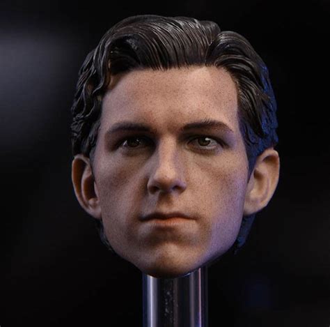 Watch the best short videos of amber miller(@chiispaa100). 1/6 Scale Tom Holland Spiderman Male Head Sculpt Carving ...