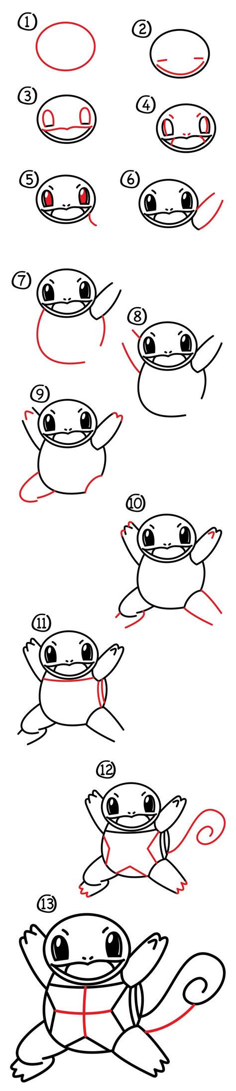 How To Draw Squirtle Pokemon Art For Kids Hub Art For Kids Hub
