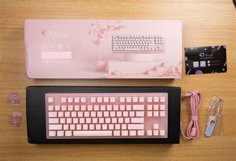 ピンク Akko Sakura jelly メカニカルキーボード azhQI m49208284561 メカニカル