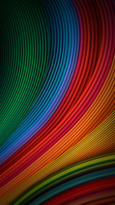 Cool Phone Wallpapers 06 Of 10 With Colorful Waves For For Xiaomi Redmi